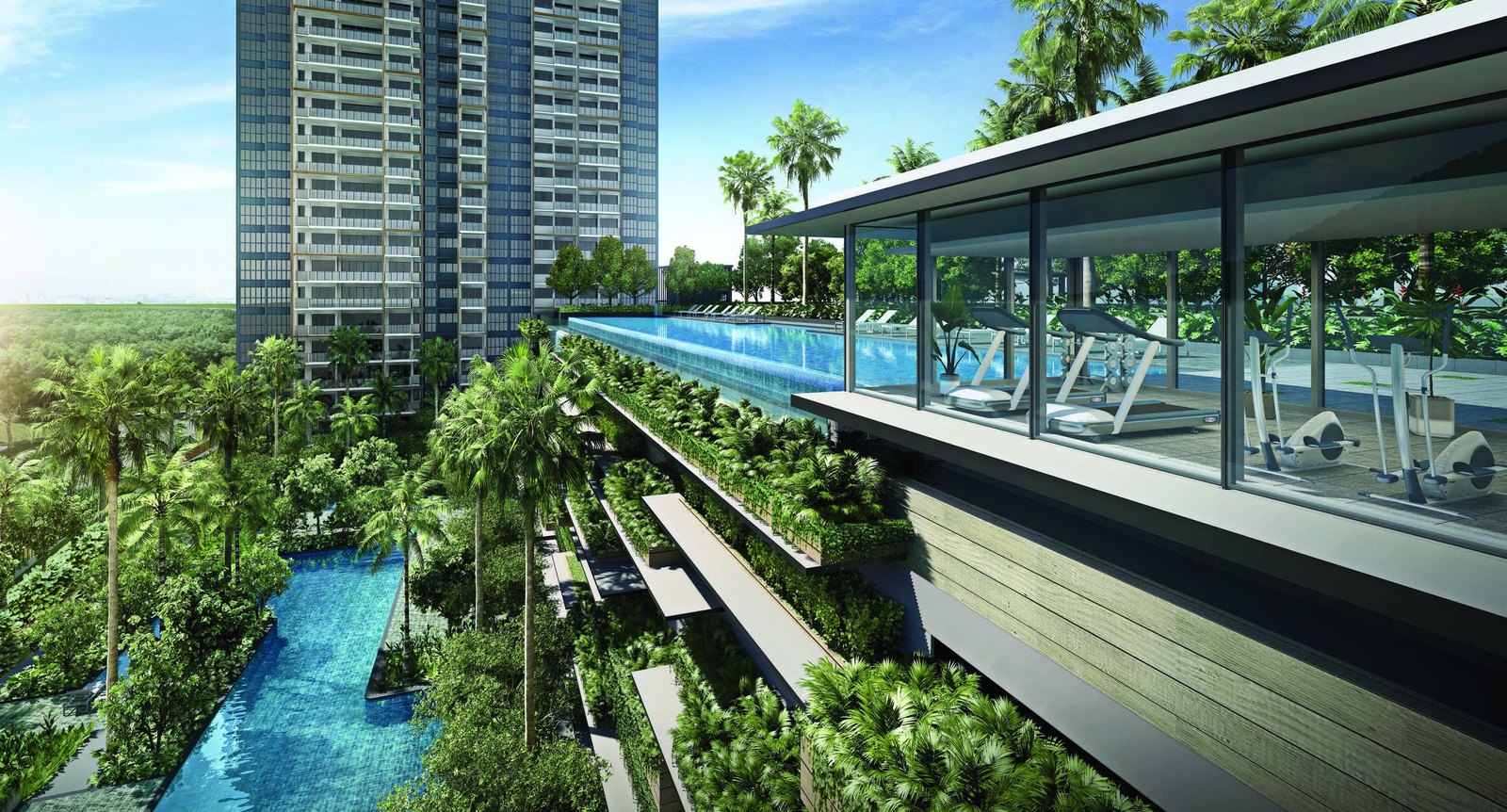 Pool and clubhouse (artist’s impression)